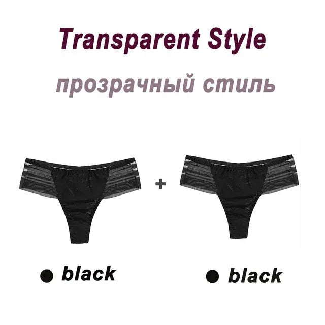 Underpants Seamless Thong Lady Ladies Lace Panties For Women Coffee Meifu Market