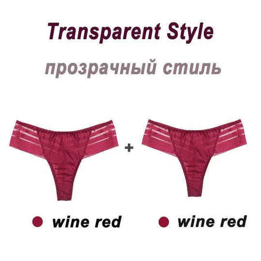Underpants Seamless Thong Lady Ladies Lace Panties For Women Coffee Meifu Market