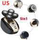 5 In 1 Multifunctional Electric Shaver 5 Blade Razor For Men Shaved Head Rechargeable Shaving Machine Beard Nose Hair Trimmer - does a five blade