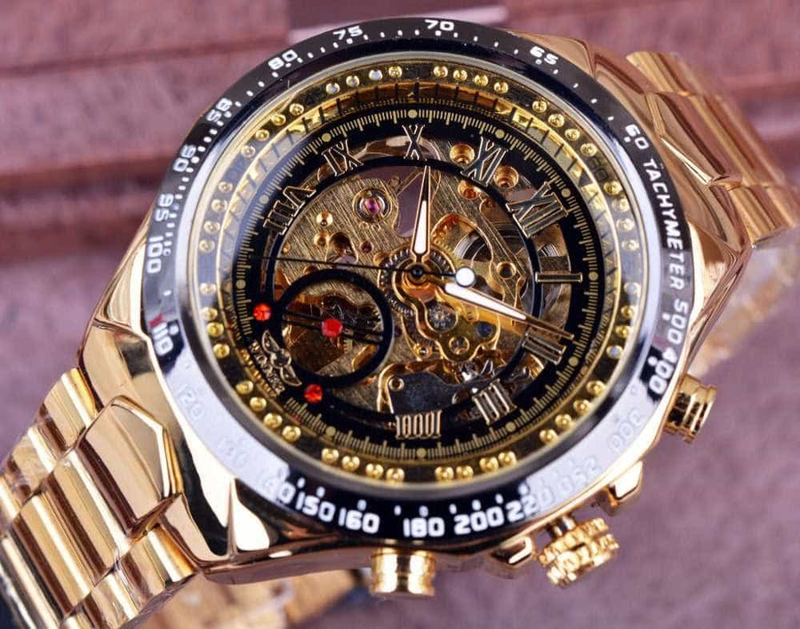 Hollow Automatic Mechanical Watch 