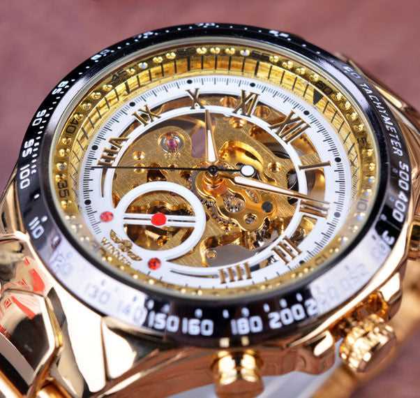 Hollow Automatic Mechanical Watch 