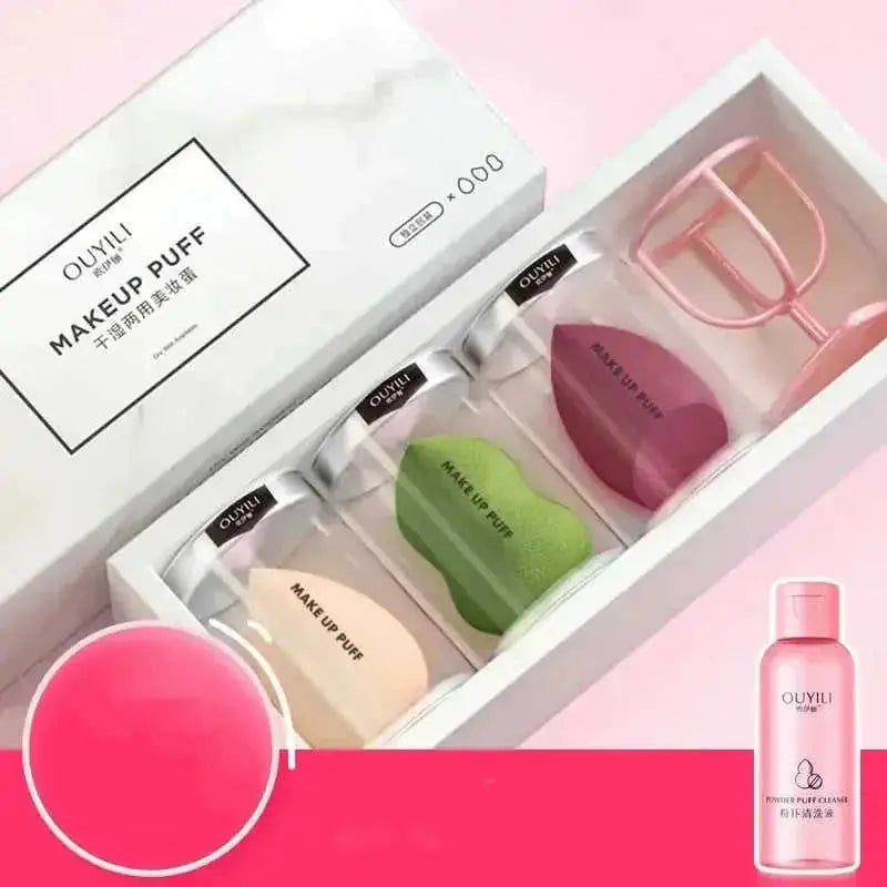 beauty blender egg sponge | reusable makeup sponge | latex-free cosmetic puff | ultrasonic cleaning