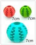 Pet Slow Feeder Dog Toy Cute Funny Rubber Dog Ball Toy Meifu Market
