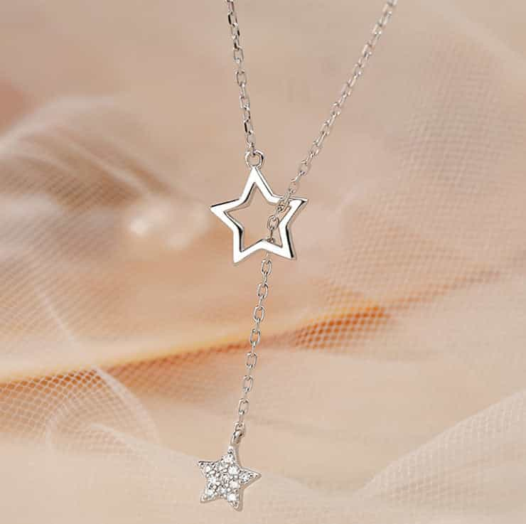 Star Necklace Women 