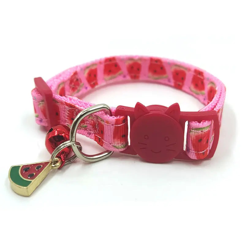 Pet Print Bell Cat Collar Cat Strap Meifu Market