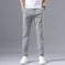 Men's Korean Slim Straight Casual Chinos | Cotton Blend Dress Pants - Meifu Market