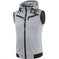 Men Camouflage Jacket Vest Casual Hooded Zip Sleeveless Tops L - men's reversible hooded camouflage vest jacket detail view