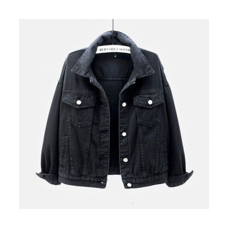 Women'S Plus Size Denim Jacket White Meifu Market