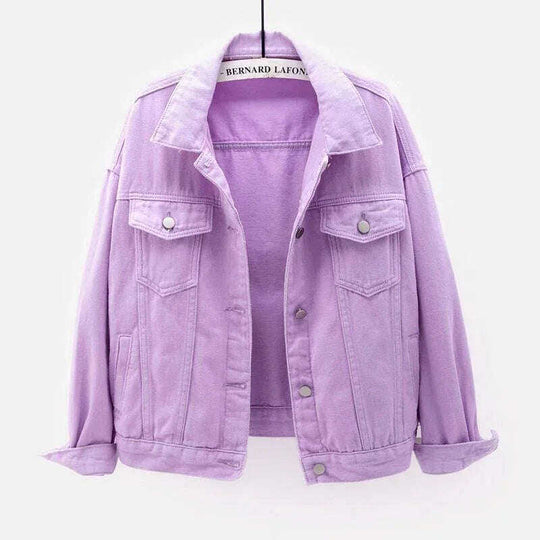 Women'S Plus Size Denim Jacket White Meifu Market