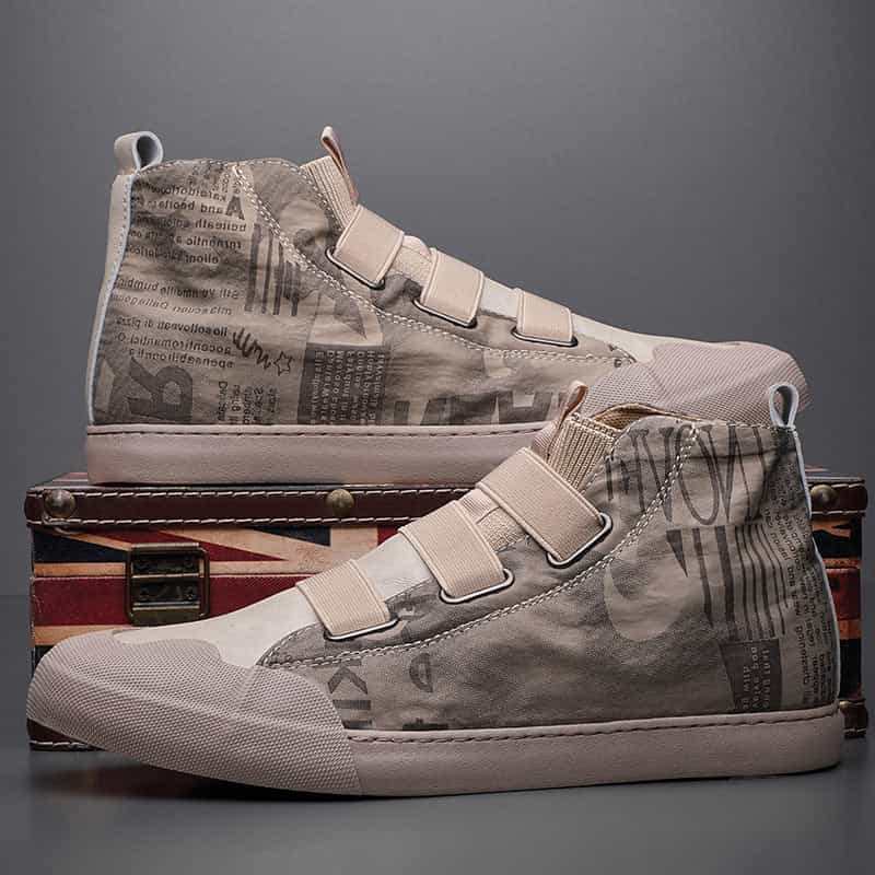 Men's High-top Camouflage Canvas Shoes Youth Fashion Casual Shoes