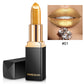 Shiny Metallic Lipstick Pearlescent Color Temperature Change Lipstick Gilt Lipstick Meifu Market