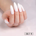Long Pointed False Nails Solid Color Nails Salon Nails Almond Nail Patches Finger Nails Meifu Market