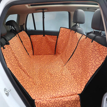 Dog Car Mats, Dog Mats, Golden Retriever Pet Dog Cushions, Rear Car Mats, Waterproof And Dirt-Resistant Car Pet Seat Covers