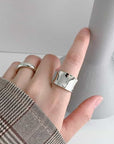 Big Wide Finger Ring Jewelries