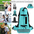 Pet Backpack Breathable Carrier Bag - pawaboo pet carrier backpack  adjustable pet front cat dog carrier backpack travel bag