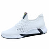 New Sports Shoes Men's Breathable Casual Mesh Shoes Comfort Increase Lace-up Non-slip Low-top Running Shoes 