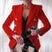 Women's New Solid Color Fashion Casual Suit Short Jacket Meifu Market