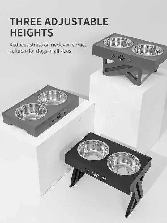 Pet Bowl Dog Bowl Pet Feeder Stainless Steel Bowl Folding Bowl Meifu Market