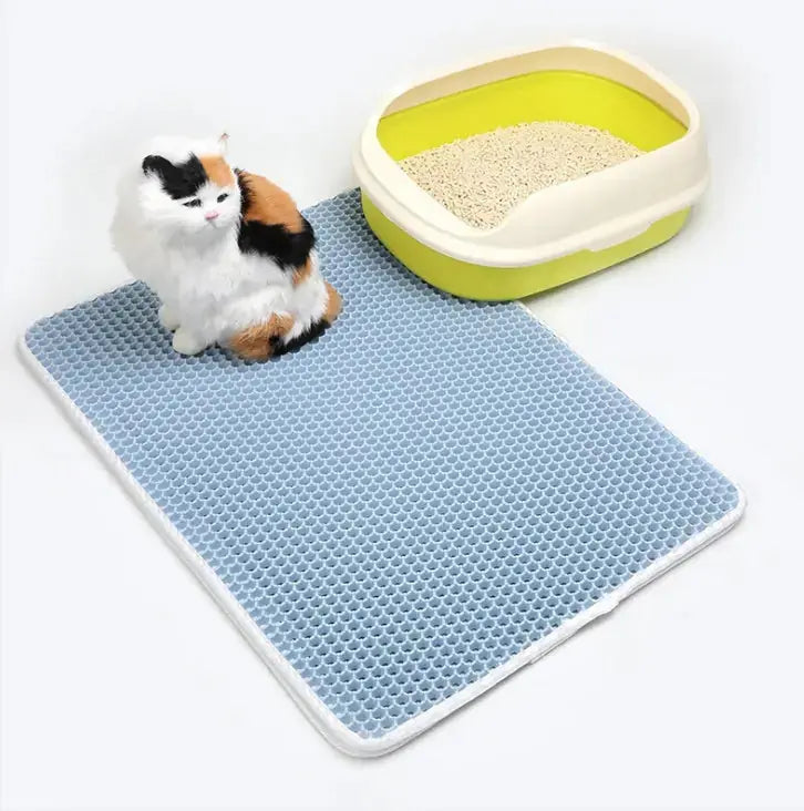 Pet Cat Litter Mat Pet Supplies EVA Double Cat Litter Mat Meifu Market