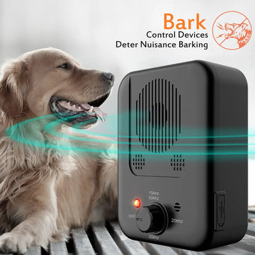 Pets Dog Anti Barking Device Pet Dog Ultrasonic Anti Barking Collars Repeller Outdoor Dogs Stop No Bark Control Training Device Supplies Meifu Market