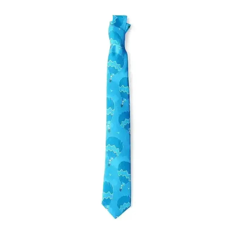 d cartoon animal print ties | polyester slim necktie | adjustable length tie | ultrasonic cleaning