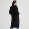 oversized knit sweater | ribbed cuff detail | long sleeve pullover | energy saving