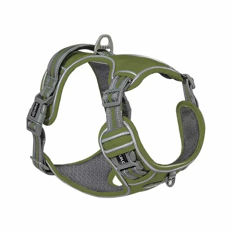 adjustable dog harness | waterproof pet gear | reflective safety vest | ultrasonic cleaning