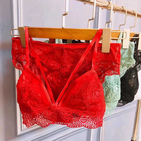 Lace underwireless underwear Meifu Market