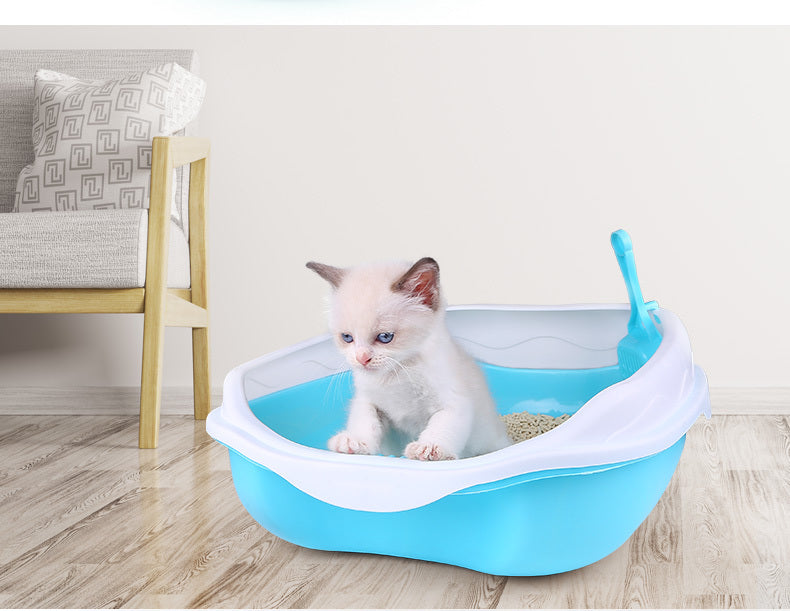Semi Enclosed Cat Sized Thickened Splash Proof Toilet Meifu Market
