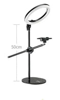 mobile phone fill light bracket | 360-degree rotation phone holder | live streaming lighting kit | energy saving