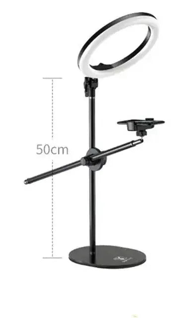 mobile phone fill light bracket | 360-degree rotation phone holder | live streaming lighting kit | energy saving