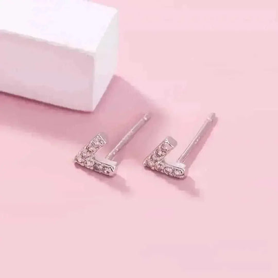 American personality temperament earrings fashion small - view 6 (color: silver | pattern: geometric, floral | style:...