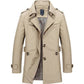 Men's casual jacket mid-length trench coat Meifu Market