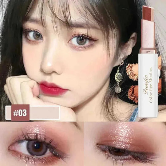 waterproof eyeshadow stick | double-ended eyeshadow pen | long-lasting shimmer eyeshadow | energy saving