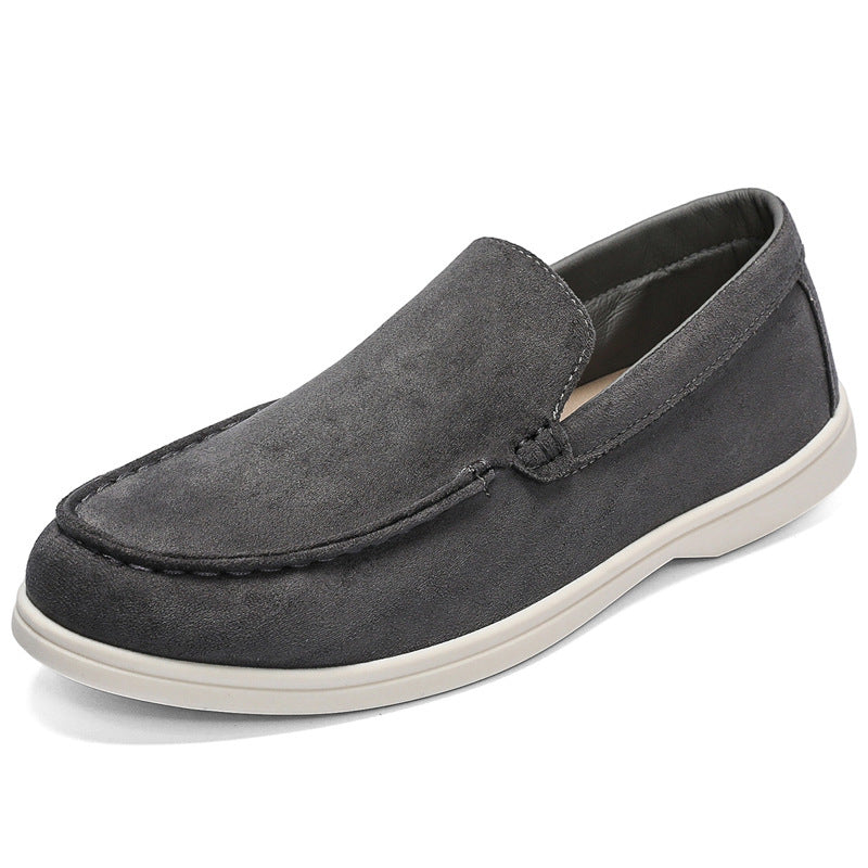 Slip-on Suede Loafers Shoe Cover Lazy Feet Meifu Market