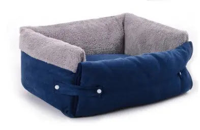Flip Pet Nest Removable Pet Beds with Blanket Meifu Market
