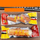Dog teeth cleaning bones 3 small chicken flavors - side view showing details