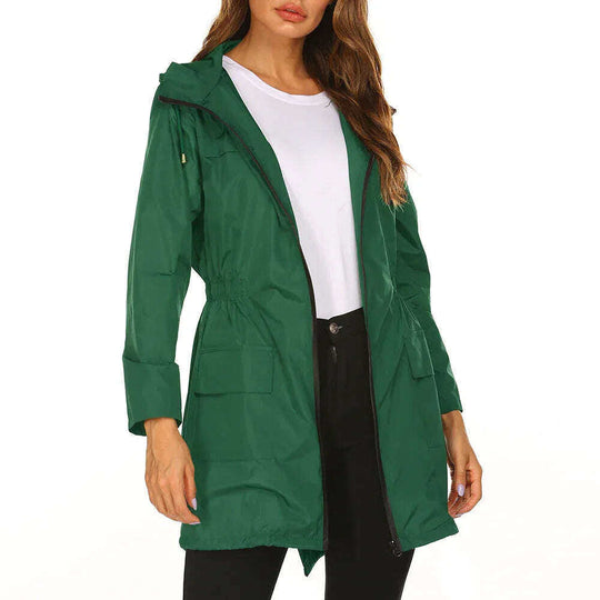 Waterproof Light Raincoat Hooded Windbreaker Mountaineering Jacket Women's Jacket Meifu Market