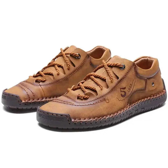 genuine leather shoes | full-grain leather construction | comfortable walking shoes | ultrasonic cleaning