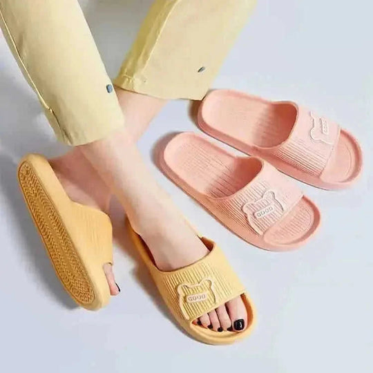 eva foam slippers | waterproof bathroom shoes | lightweight house slippers | ultrasonic cleaning