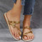 Butterfly Flat Shoes Summer Sandals Women Flip Flops Beach Shoes - Meifu Market
