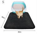 Double Layer Litter Cat Bed Pads Pet Cat Litter Mat Trapping Pets Litter Box Mat Pet Product Bed For Cats House Clean Mat Meifu Market
