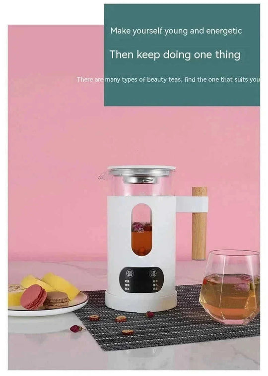portable electric kettle | stainless steel travel kettle | mini water boiler for tea | ultrasonic cleaning