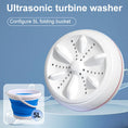 portable turbine washing machine | compact mini washer | lightweight laundry appliance | ultrasonic cleaning