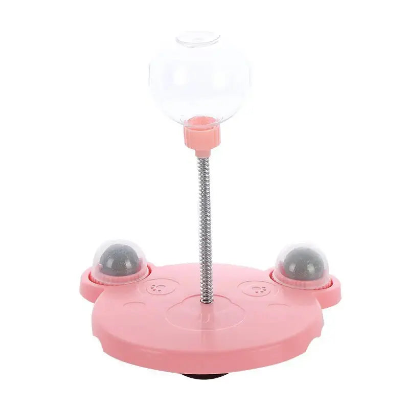 Pet Feeder Cat Toy Pets Leaking Food Ball Self-Playing Tumbler Funny Swing Feeder Puzzle Toys Playing Training Dispenser Bowl Meifu Market