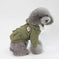 Cap dog coat Grey - lifestyle usage image