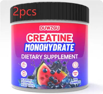 Creatine Gummies 5000mg - Sports Nutrition Supplement with L-Carnitine & B Vitamins