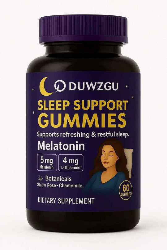 Sleep Support Gummies - Natural Rest & Relaxation Supplement for Adults | 60 Count Meifu Market