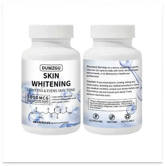 Glutathione 1000mg Supplement - 60 Capsules for Skin Health & Antioxidant Support Meifu Market