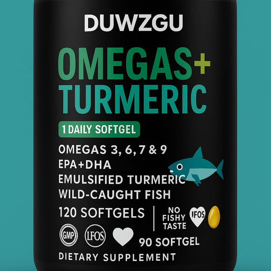 Fish Oil Softgels - Omega-3 Dietary Supplement 1200mg